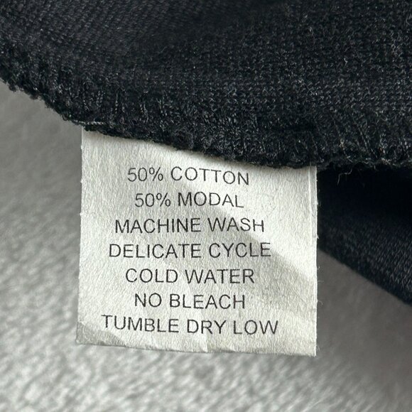 Citron 3.33 Womens Zip Up Jacket Large Floral Back Asian Minimalist Boho Artsy - Picture 4 of 9